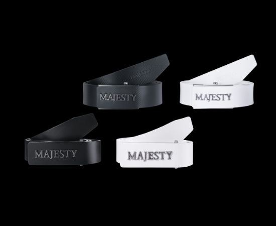 MAJESTY Logo 皮革皮帶